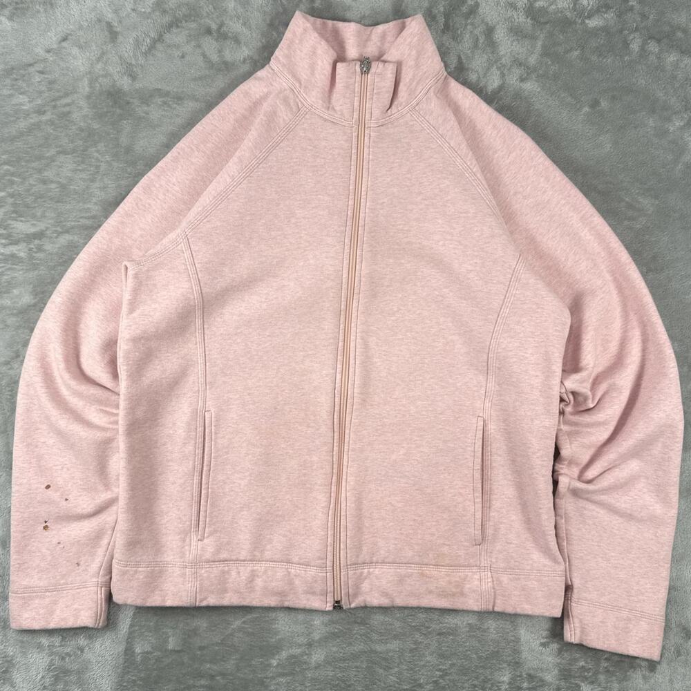 Pendleton Pink zip up like wool zip up jacket double pocket size  M